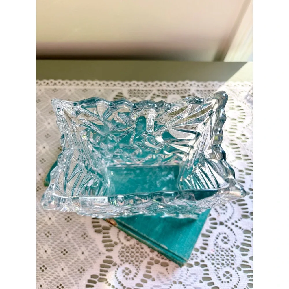 Rosenthal Studio Line 24% Lead Crystal Paper Bag 6.75in